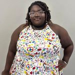 Torrid  Pride Print Skater Dress - New - Size 5 (28) Photo 5