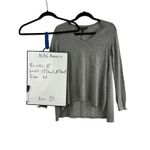 BCBGMAXAZRIA Gray 100% Wool Sweater Size XS Minimalist Old Money Quiet Luxury Photo 7