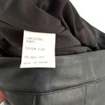 Faux leather pleated skirt size medium Black Photo 5