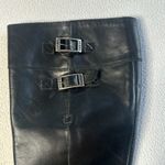 DKNY Y2K  Jeans Black Tall Block Heel Boots Photo 2