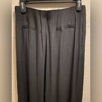 Lulus  Stroll on Over Black Button-Front Wide Leg Pants Size M Photo 7