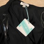 Umgee NWT  Black shorts romper with 3/4 sleeve sz Medium Photo 4