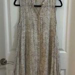 En Crême En Crème Cream colored Sleeveless Mini Dress size Small Photo 0