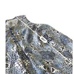 Jessica London Blue Linen Sleeveless Tunic Blouse Lace Up Detail size PLUS 16W Photo 9