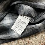 SheIn EZwear Tartan Drawstring Hooded Plaid Button Up - Size L Photo 4