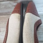 G. H. Bass & Co Slip Ons Brown & Cream Women's Bedford Ballerina Flat Size 7.5 M Photo 6