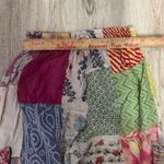 Vintage Jackpot New York Patchwork Pants 90s Y2K Boho Festival Cotton Size Small Pink Photo 3