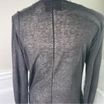 Brochu Walker  black linen blend sweater dress tunic size small‎ Photo 3