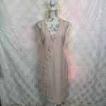 Bold Elements Bold Element Spring Lace Up Pink‎ Sheath Dress Size S NWT Photo 1
