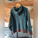 UNIQLO x MARNI Collaboration Oversize Full Zip Hoodie blue brown Knit wool Med Photo 4