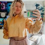 cropped hoodie Yellow Size M Photo 0