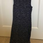 Woman’s size small navy and white tank top long dress Blue Photo 6
