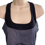 Gapfit Womens Racerback Yoga Tank Top Heathered Gray Black Size Small C Photo 1
