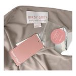 Birdy Grey SHAMIN DRESS CREPE TAUPE LARGE NEW NWT BRIDESMAID WEDDING Photo 8