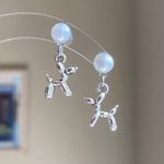 Handmade cute retro y2k ballon dog earrings 🐶🎈 Photo 0