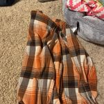 Arizona  men’s fleece jacket orange, black, and white Photo 1