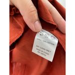 SEA New York Gladys Hand Smocked Rust Flutter Sleeve Cotton Tunic Mini Dress Size 4 Photo 6