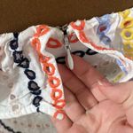 Lovers + Friends  Emma Eyelet Ruffled Mini Dress in Rainbow size S Photo 7