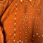 Madewell  Quilted Bandana Jacket in Brown Size Extra‎ Small Photo 6