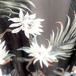 Tropical Floral Print Sheer Swim Cover Photo 6