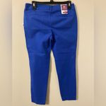Old Navy New NWT The Diva Royal Blue Skinny Ankle Stretch Fit Slacks Size 6 Photo 2