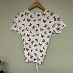 On Fire Lace Up Back Tee Photo 1