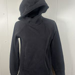 Lululemon womens size 4 black scuba pullover hoodie sweatshirt Photo 0