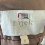 Aijek Rylee Lace Toga Maxi Dress Black Size 4 Photo 6