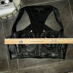 BCBGMAXAZRIA NWT mante leather bra top size M, Made of All lamb leather,… Photo 6