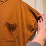 ZARA  Burnt Orange Casual Tee Dress Photo 2