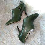 Bettye Muller  Green 4” Heeled Bootie Shoes Photo 1