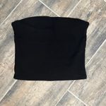 Arcteryx Like New Aritzia TNA Chill Black Basic Strapless Tube Top Knit Stretch Size L Photo 1