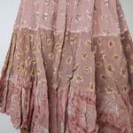 Vintage 90s Exclusif by Whispers Pink Floral Skirt Photo 1