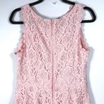 City Studio Pink Lace Sleeveless Fit and Flare Dress Party Cocktail Hoco Sz 13 Photo 6