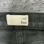 Wilfred Free WIFRED FREE Aritzia Tanit Black Denim Mini Jean Skirt Size 4 Raw Hem Grunge 90s Photo 3