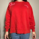 Wild Fable  Keep Dreaming Red Oversized Crewneck Sweatshirt Size Small Photo 0