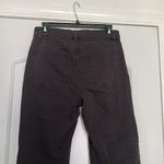 Eileen Fisher  Black Straight Leg Jeans High Waist Organic Cotton Sz 6 Photo 7
