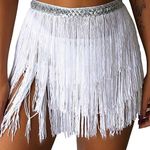 Amazon White Fringe Skirt Photo 0