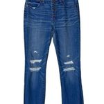 Madewell Cali Demi Boot Jean in Bronson Wash Button Front Edition Photo 0