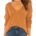 Free People  Gossamer Alpaca Wool Blend Oversized Sweater Terracotta Sz M 🧡 Photo 0