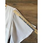 Altar'd State White Faux Wrap V-neck Ruffle Mini Dress Belt Tie Women’s Large Photo 5