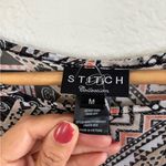 Chic Geometric Print Tunic Top Pink Size M Photo 6