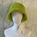 SOLD MARNI fuzzy bucket hat in lime green, Large, NEW with tags Yellow Photo 1