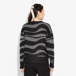 Adult Wicked Striped Graphic Cardigan nwt Black Photo 1