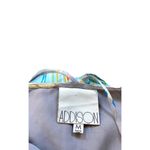 Anthropologie Addison 100% Silk Slip Dress Blue Size M  Photo 2