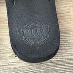 REEF  Sandy Black Flip Flops Women’s Size 11 Beach Sandals Soft Strap Comfort Photo 4
