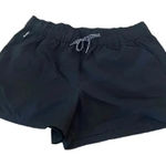 Avalanche  Women's Black Drawstring High Rise Athletic Shorts Size Large Photo 0