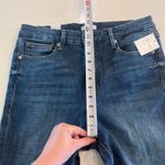 Good American NWT Good Classic Straight Leg Jeans in Indigo207 Photo 10