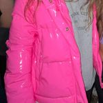 Boutique Pink Puffer Coat Photo 0