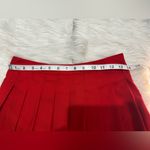 Forever 21 Red Skater Skirt with White Stripes Size S Photo 4